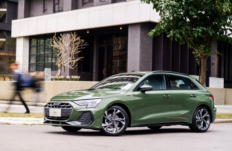 2025 Mar_  圖2_Audi A3 Sportback 林口媒體試駕活動...